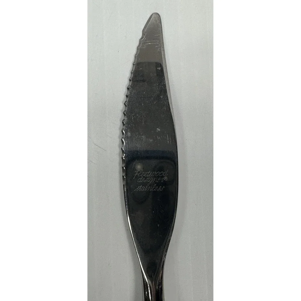 VTG Town & Country Washington Forge‎ Fleetwood Handle Serrated Knife Carving Set